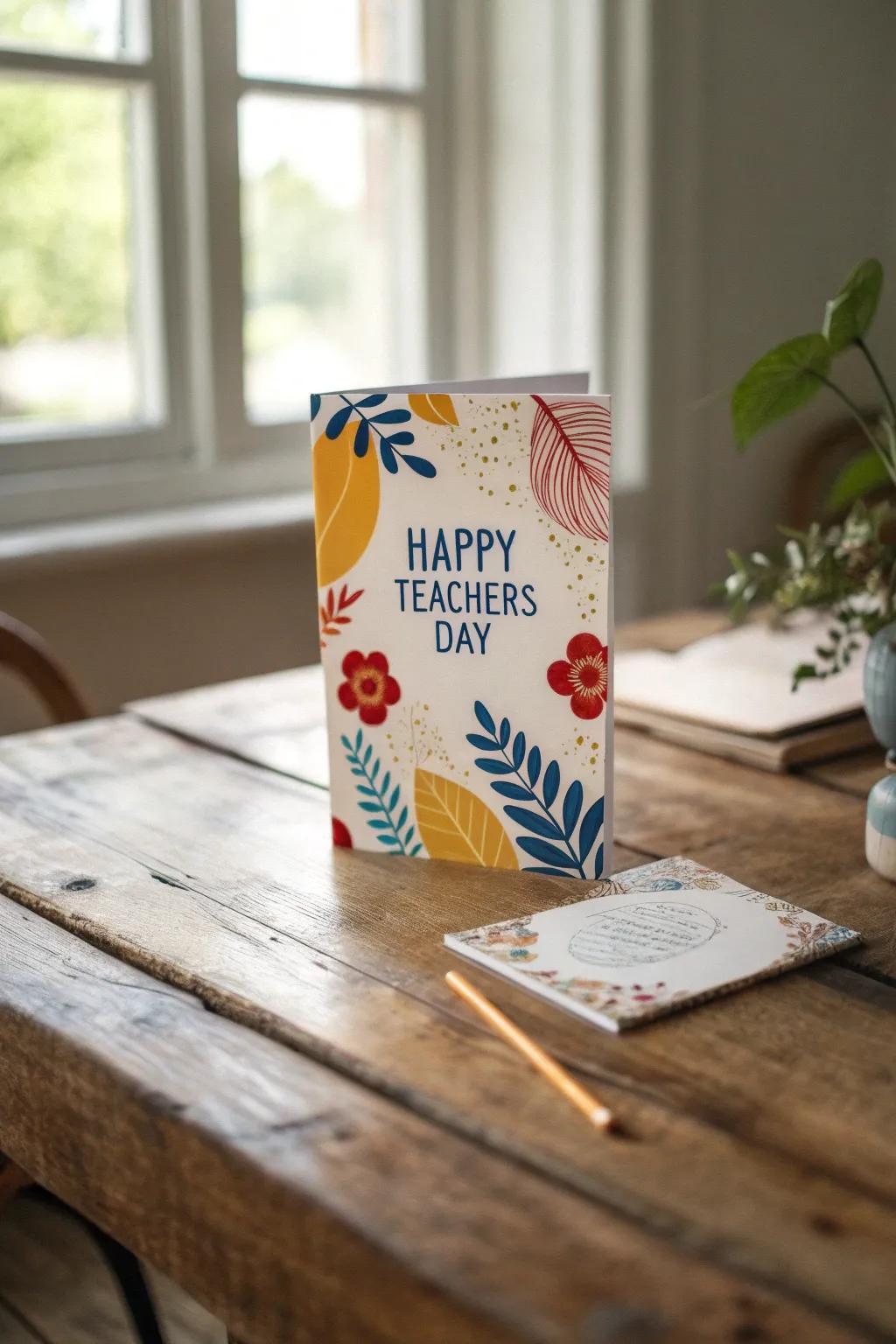 Honor Educators with a Burst of Colorful Joy! 🎨📚 #HappyTeachersDay #ScandinavianBoho