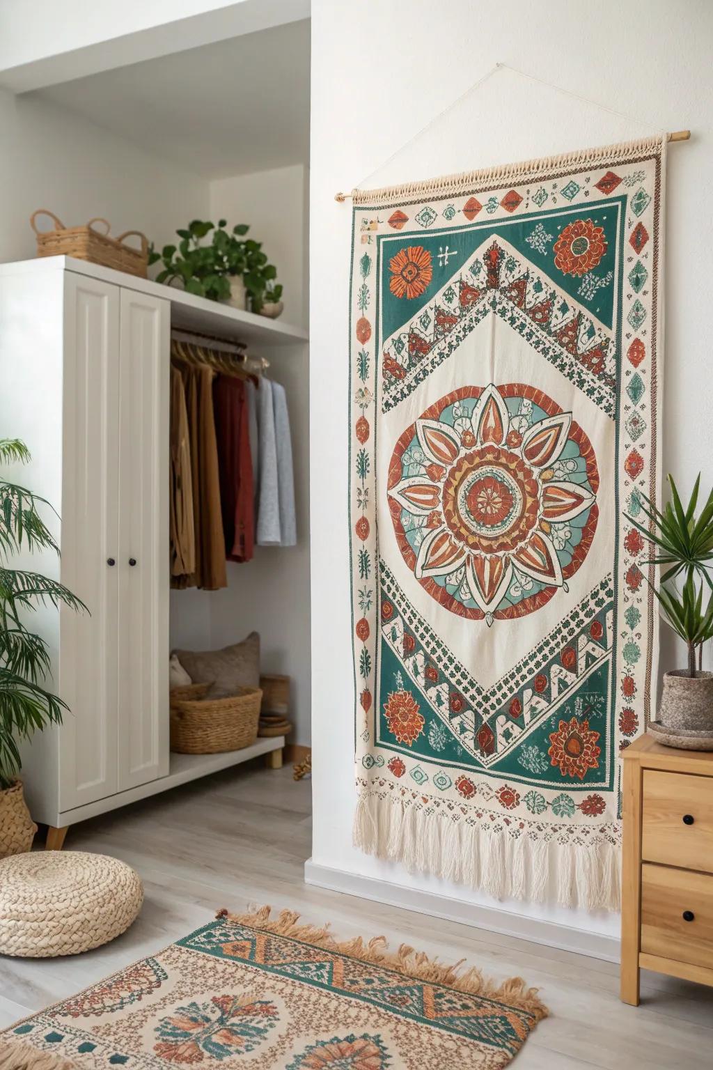 Change your area using a weaving: an ideal combination of art and purpose.