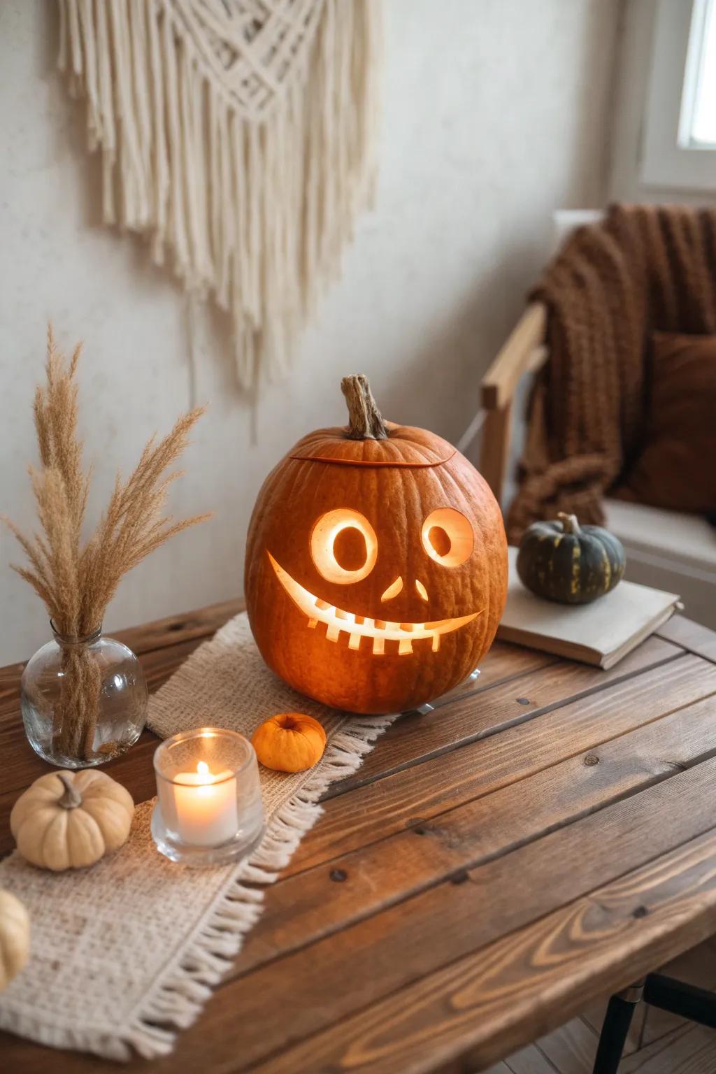 Enhance your Halloween with a hauntingly elegant ghostly 'O'. 🎃✨