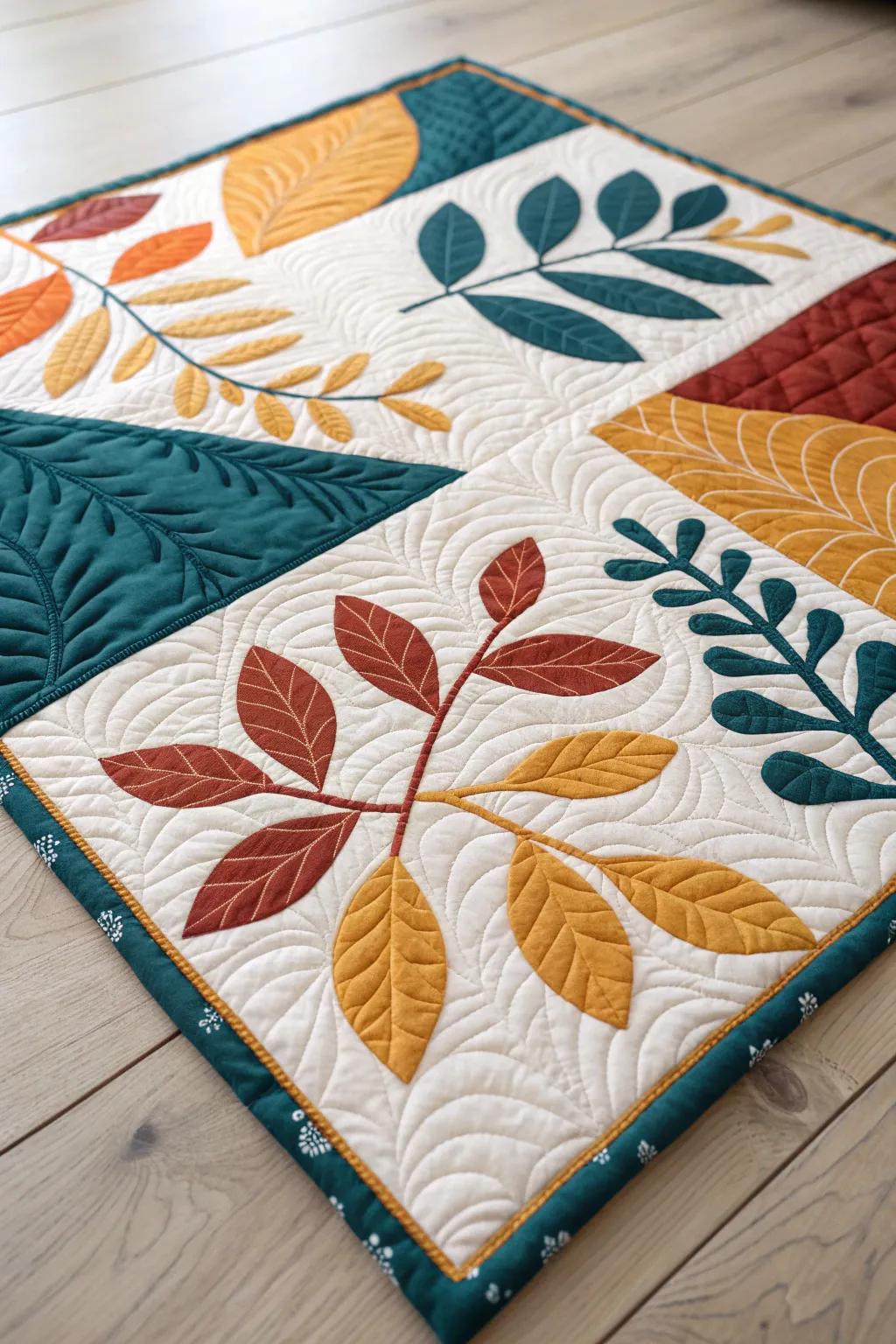 Bring your quilt to life with nature-inspired themes that captivate the eye and soul.
