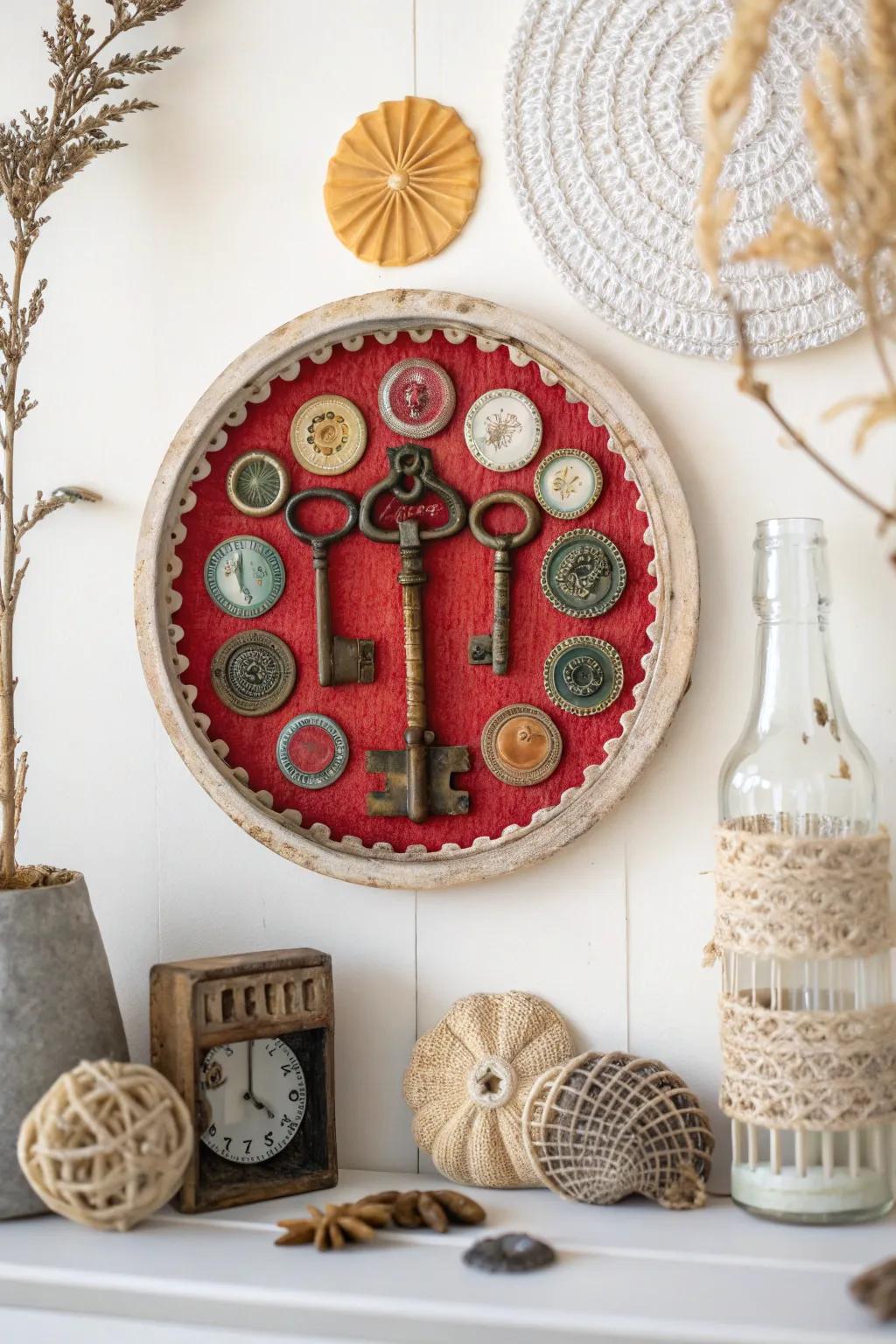 Transform the commonplace into the extraordinary with funky found objects. Let your creativity radiate!