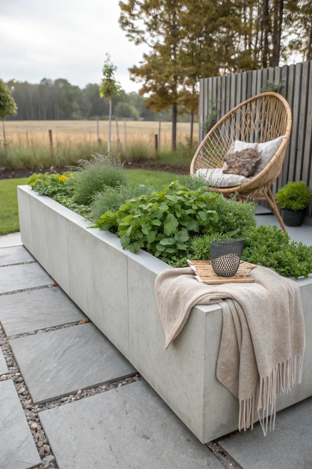 Enhance your garden with a hint of sophistication and lasting allure—explore the enchantment of stone elevated beds.