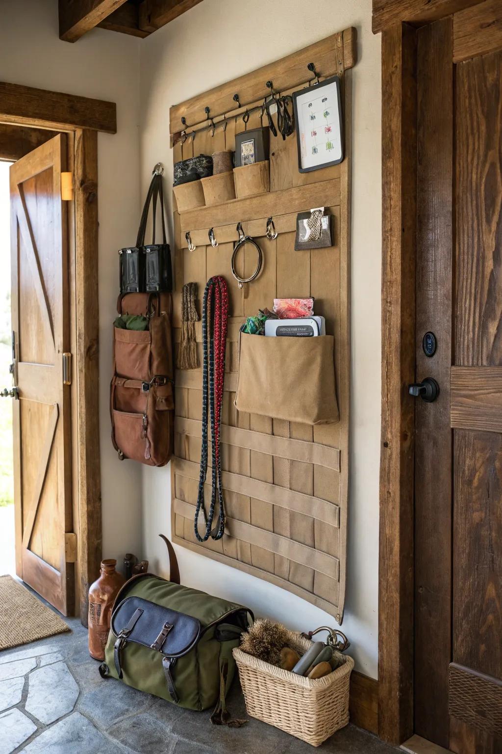 Maintain your pet's essentials chicly organized with a handcrafted modular system.