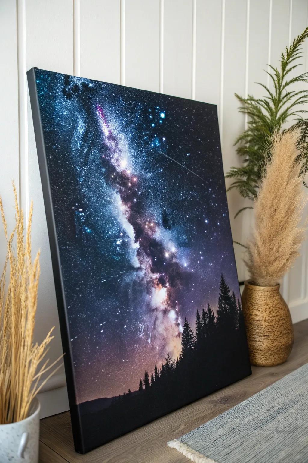 Convey the galaxy dwelling: A minimalist masterpiece of the Milky Path.