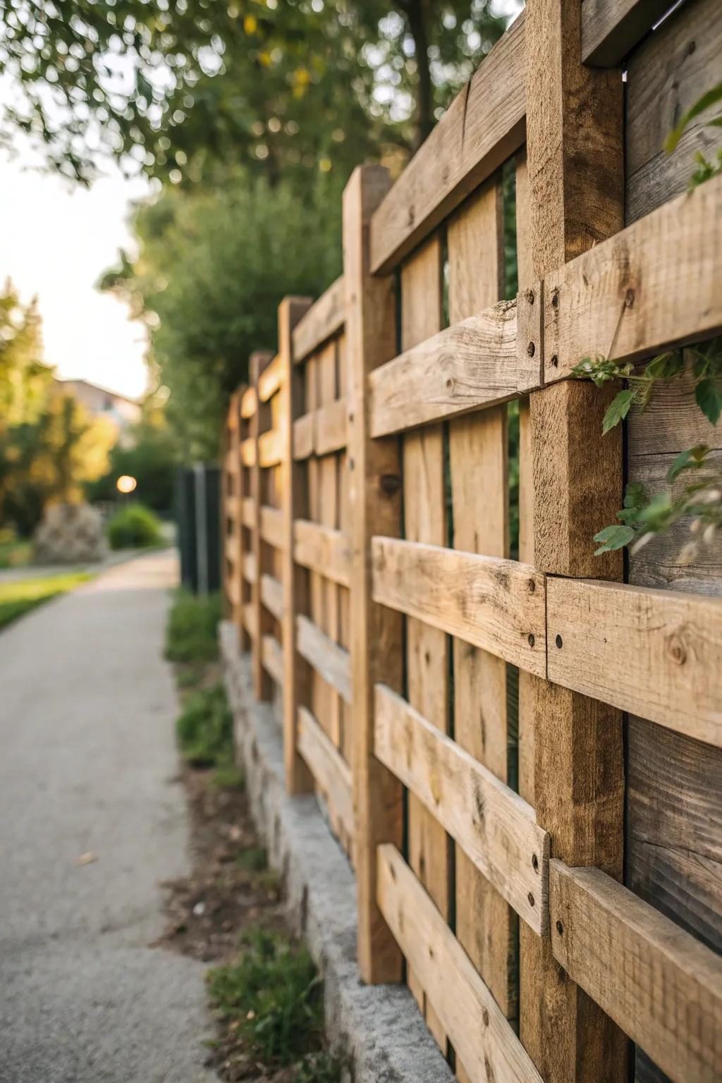 Transform your space with the rustic allure of an upcycled skid enclosure—sustainable style meets timeless craftsmanship.