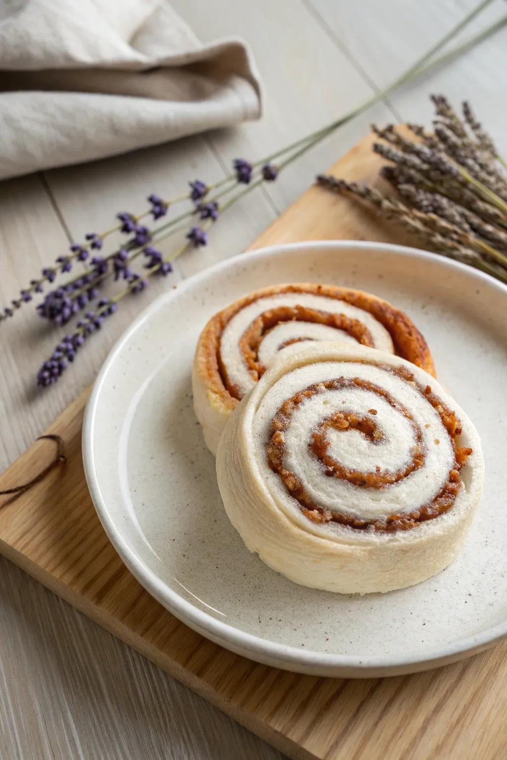 Indulge in simplicity with these delightful Sweet Spice Bun Rolls, a minimalist's dream with a boho flair!