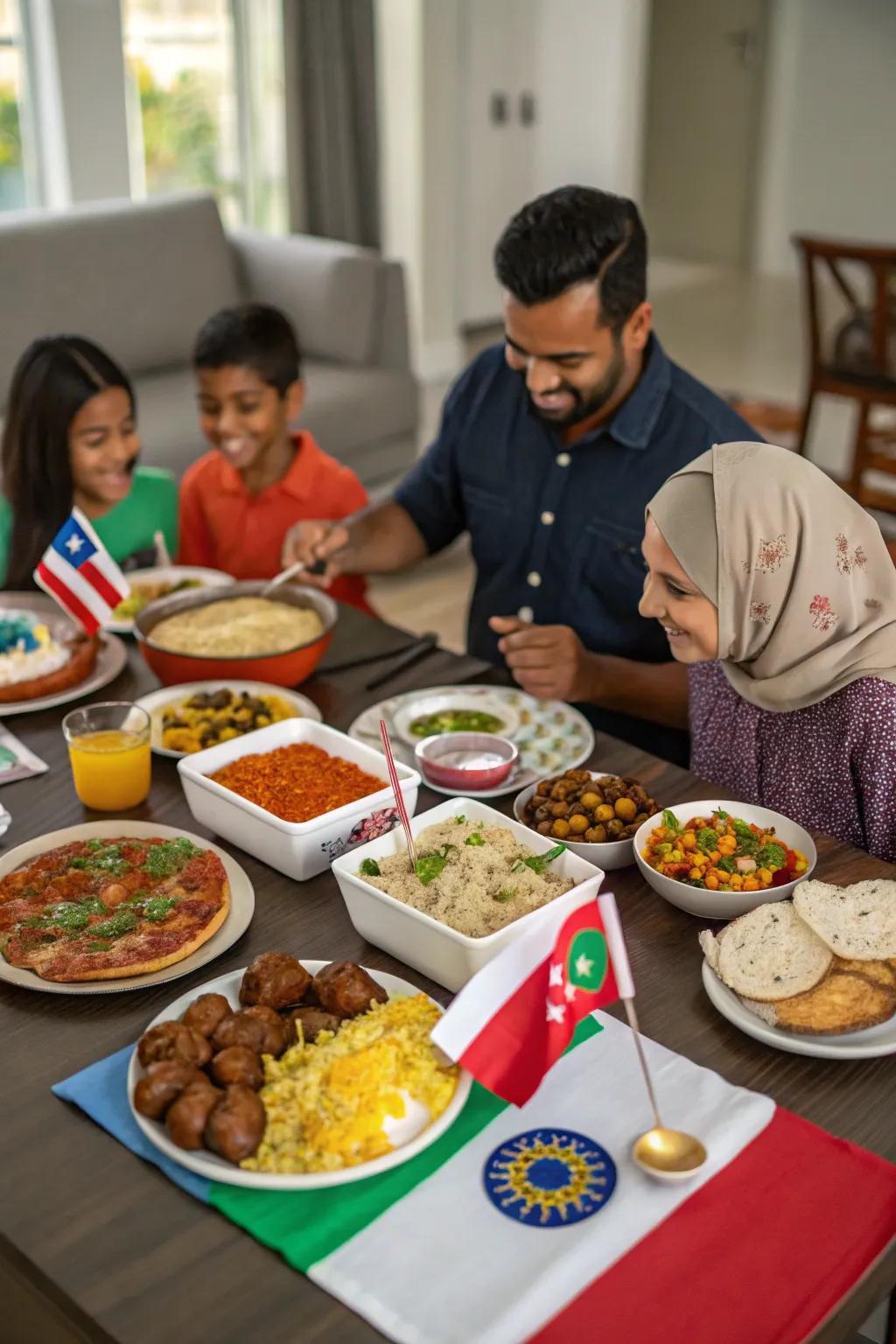 A themed dinner night transports taste buds on a global journey.