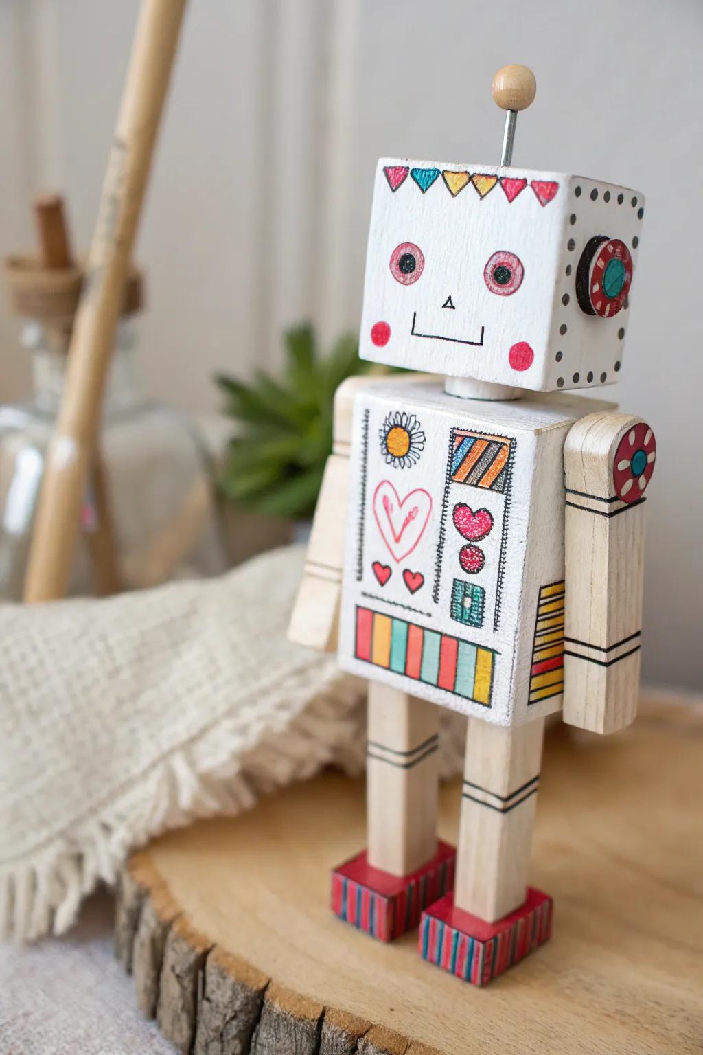 Unleash creativity with this charming automaton puppet craft, blending simplicity with vibrant fun!