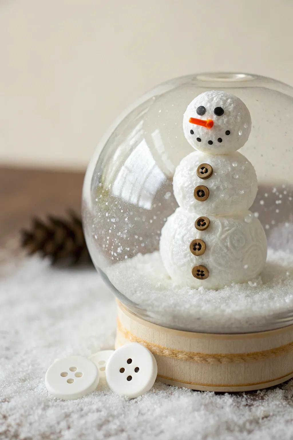 Forge your personal winter wonderland showcasing orb snow-folk – wherein simplicity converges with inventiveness!