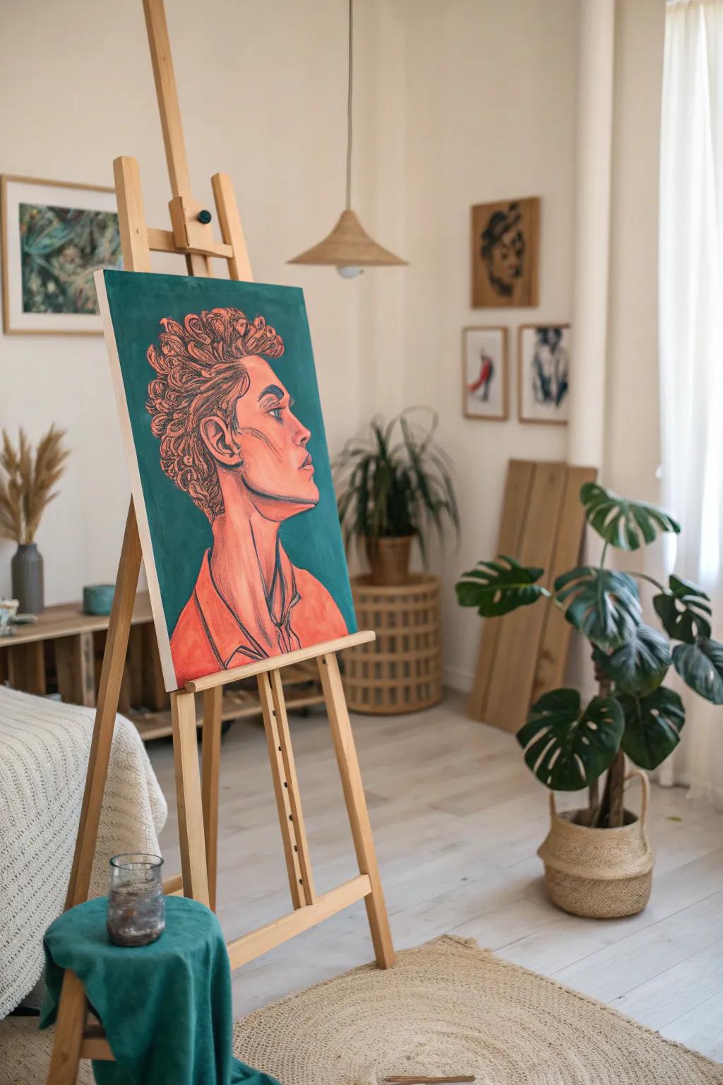 Reveal the charm of unconventional portraits with a minimalist perspective.