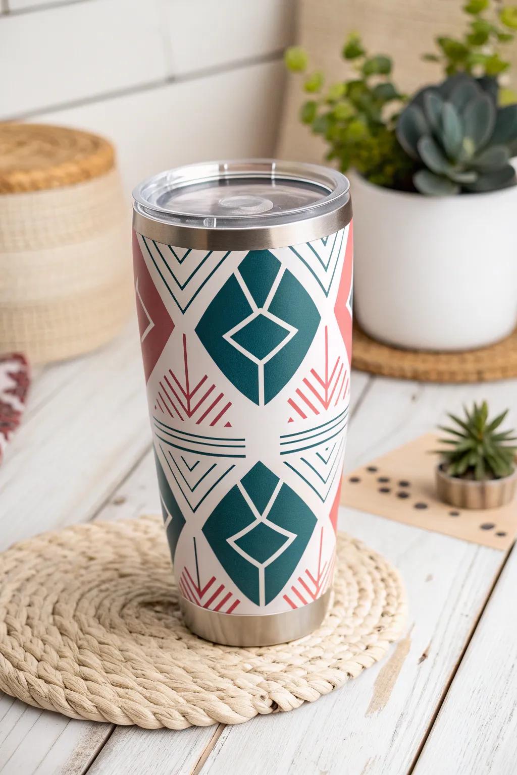 Embrace the elegance of heat transfer enhancement with seamless drinkware designs that captivate with every sip.