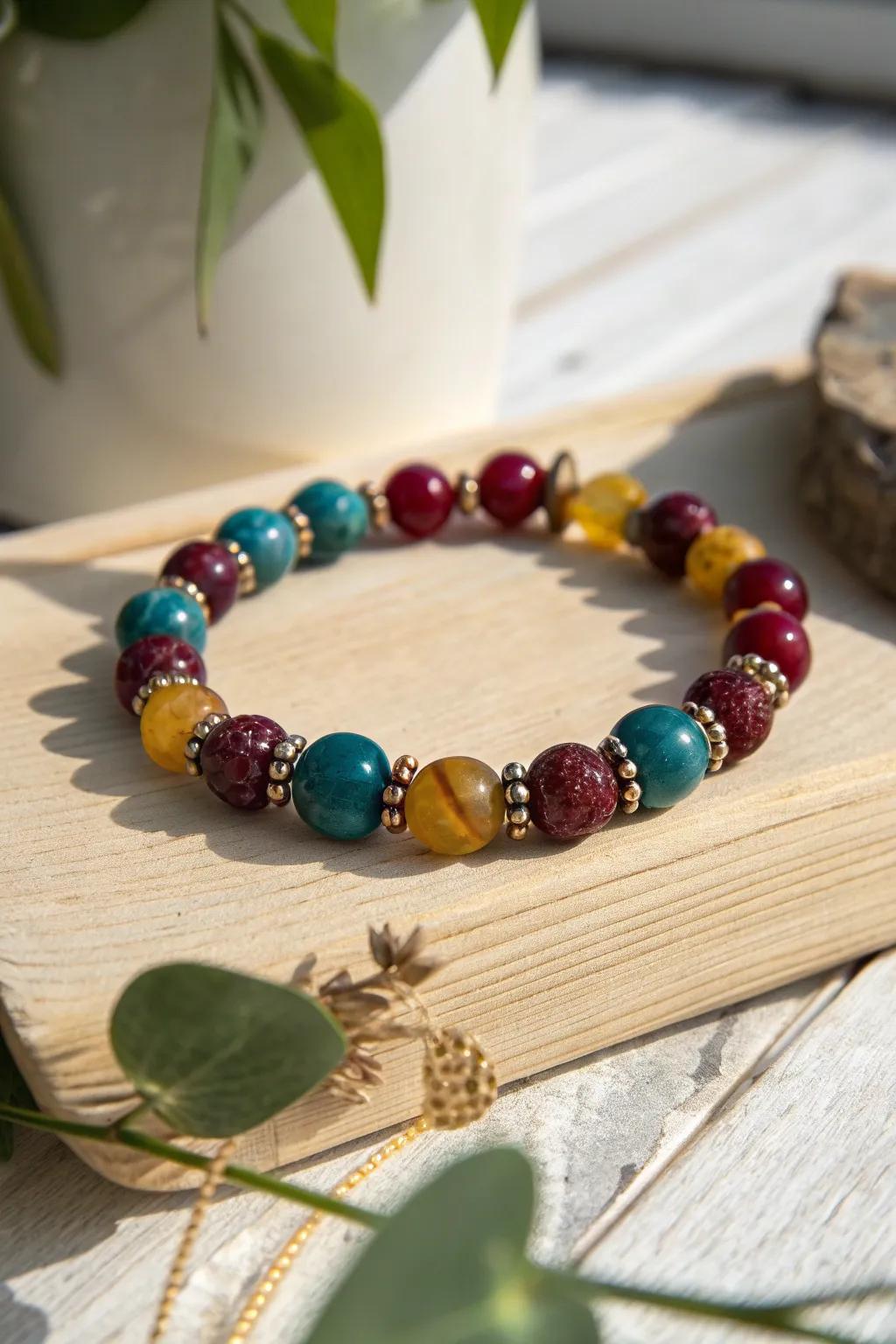 Craft your affection: Elegant DIY jewelry, a perfect Valentine's gift for cherished grandchildren.