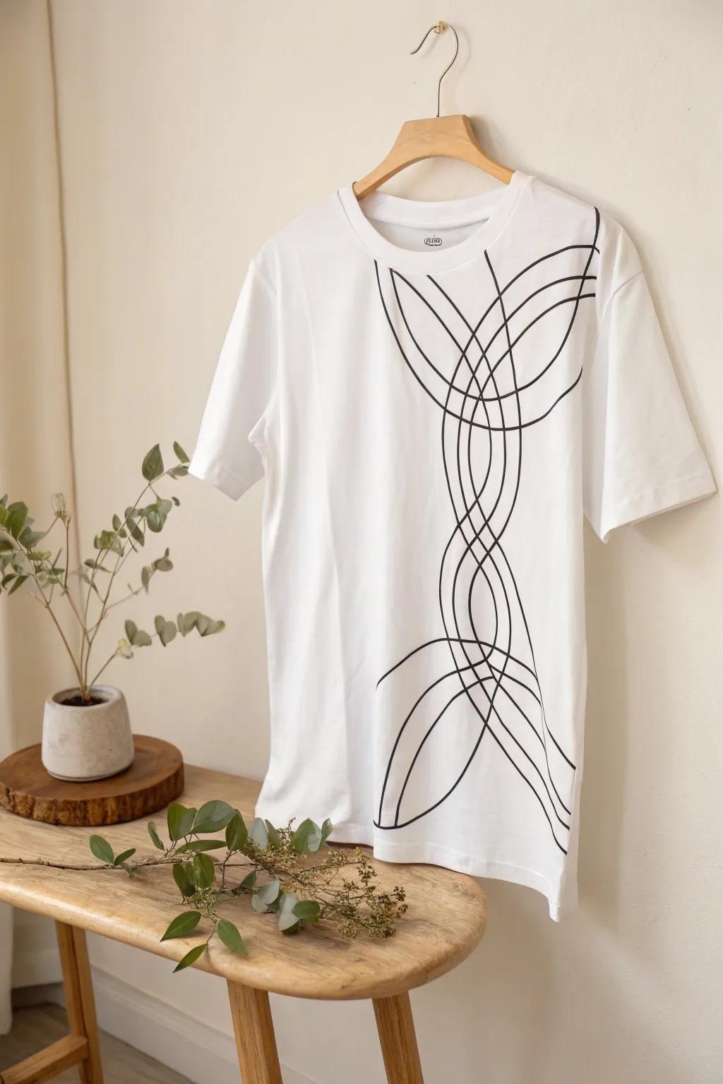 Embrace the art of simplicity through simple line designs that speak volumes in style.