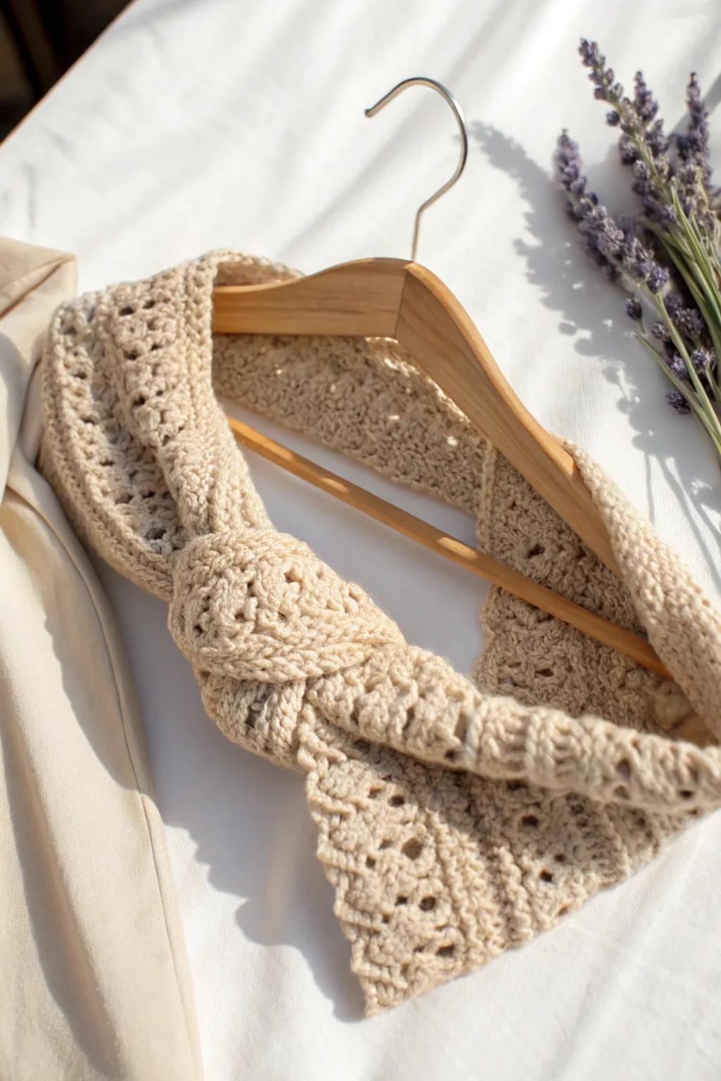Embrace warmth and elegance with these refined crochet headbands, impeccable for a cozy winter aesthetic.
