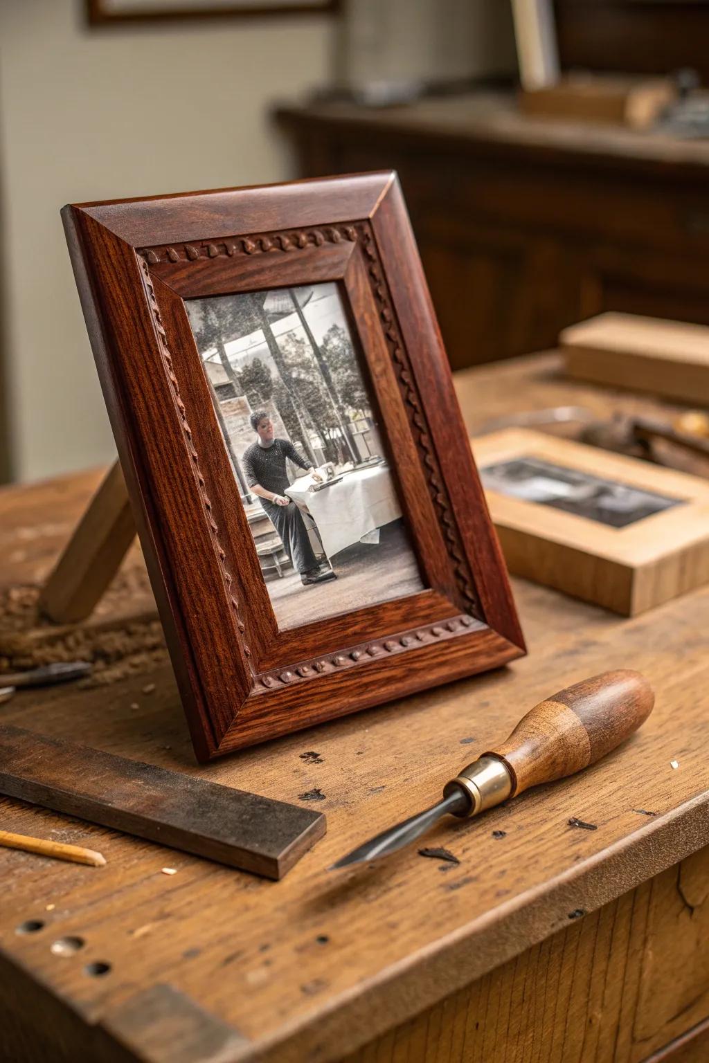 Fashion your recollections: Elevate your photographs via a bespoke timber frame.