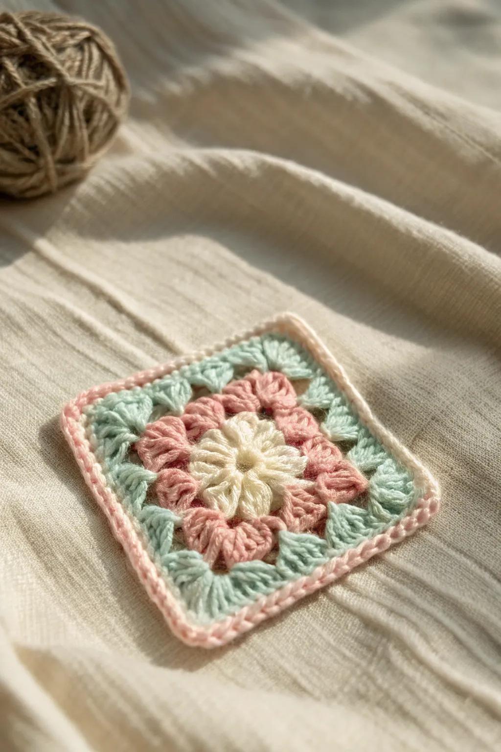 Uncover the craft of crochet via diminutive textile quadrants, an exuberant complement to your artisanal endeavors.