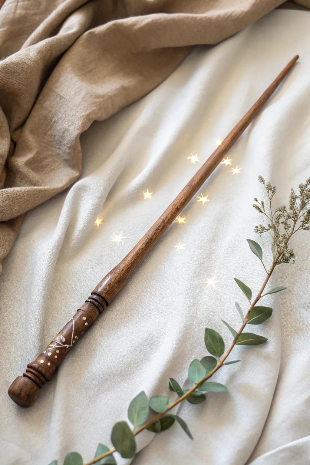 Infuse a soupçon of enchantment into your evenings through this captivating DIY luminescent wand.
