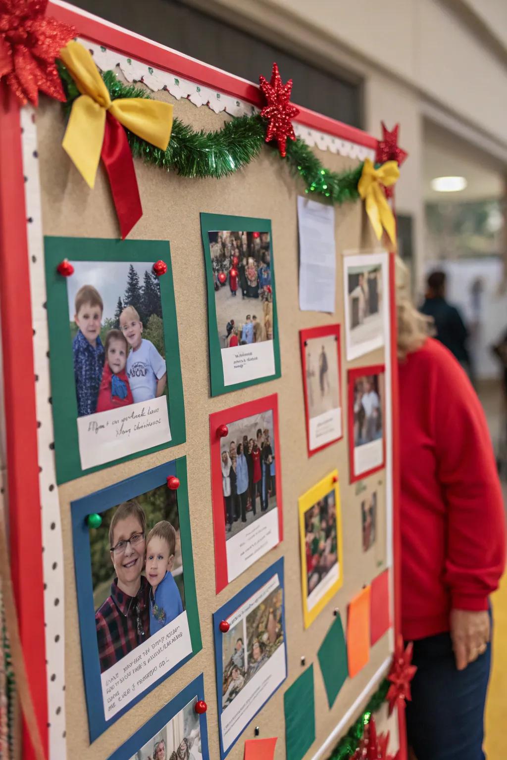 A snapshot montage captures the essence of Christmases past.