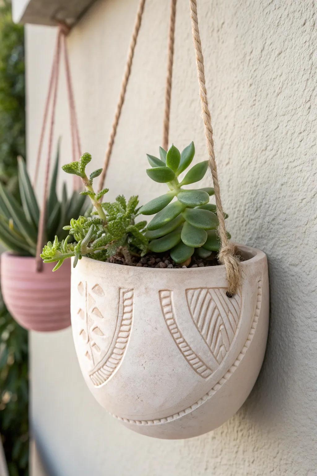 Imbue tranquility and style into your area with these easy-to-assemble compound flora containers. Enhance your walls with an exquisite touch of nature!