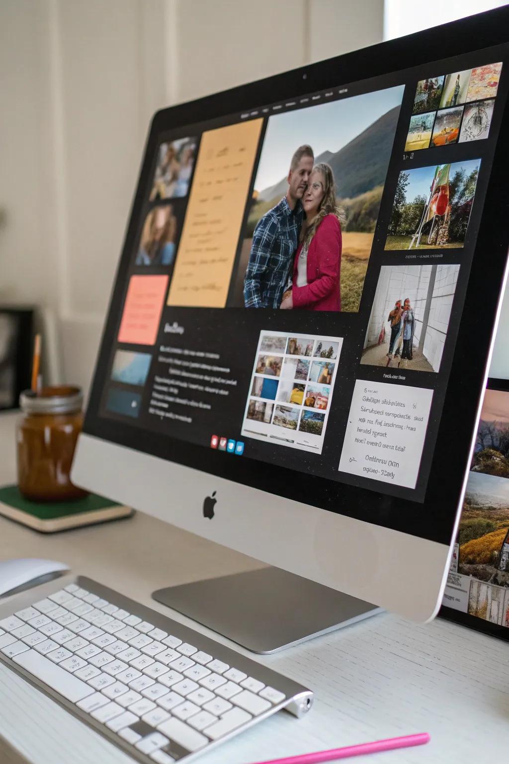 Design a masterpiece for Father's Day with a personalized digital composition.