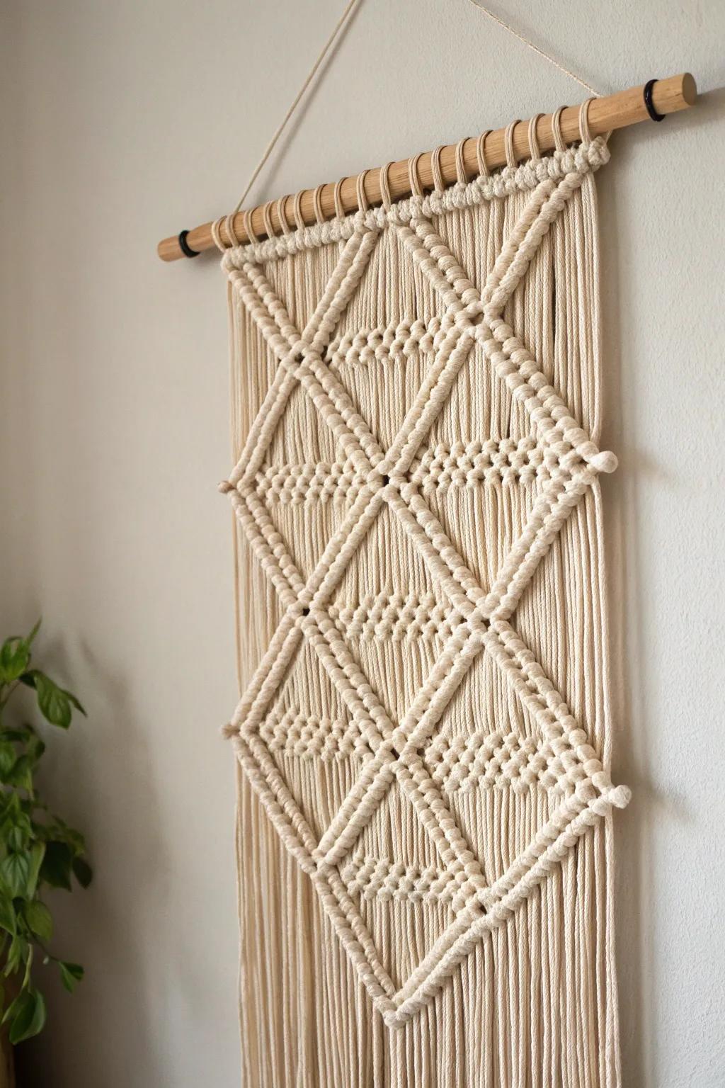 Elevate your space with the serene beauty of geometric design. 🌿✨