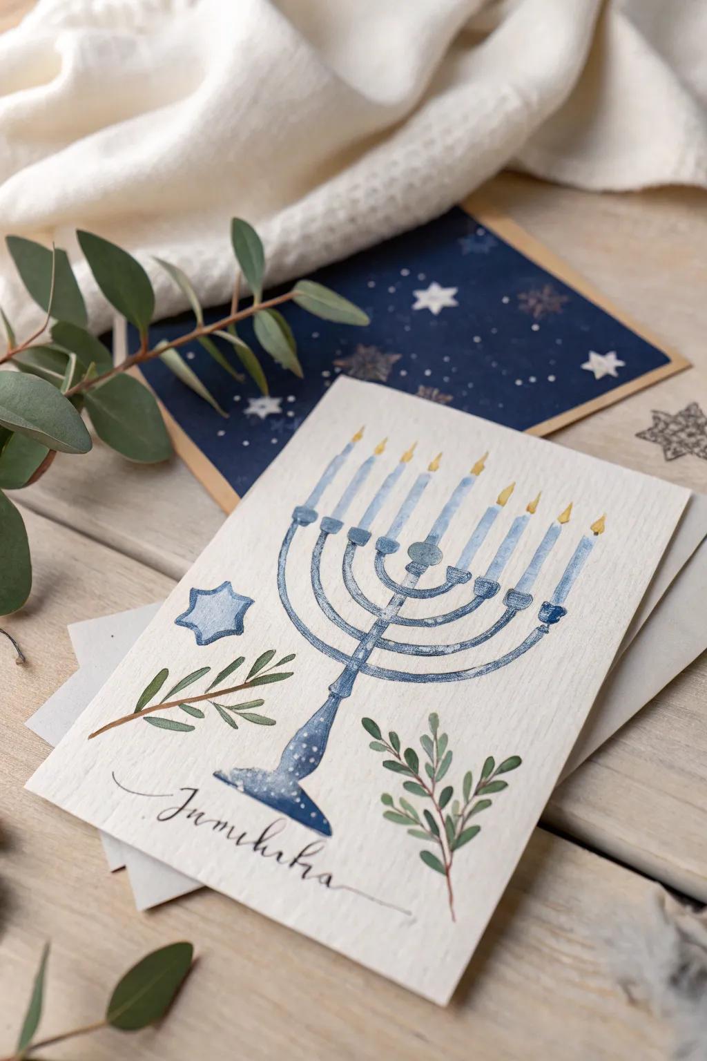 Celebrate Hanukkah with handcrafted elegance ✨ - A personal touch that spreads holiday cheer.