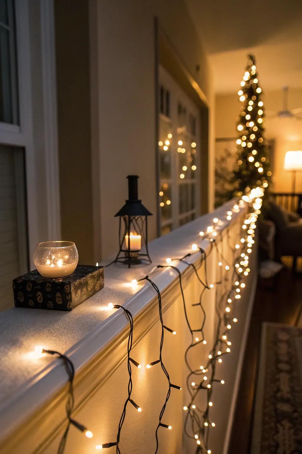Illuminate your ledge with charming lighting solutions.