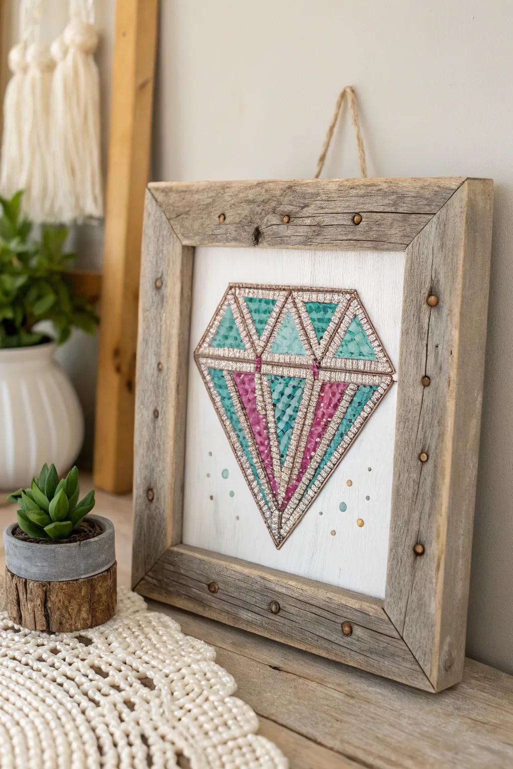 Embrace the charm of nature with recovered lumber borders that tell a tale of their own.