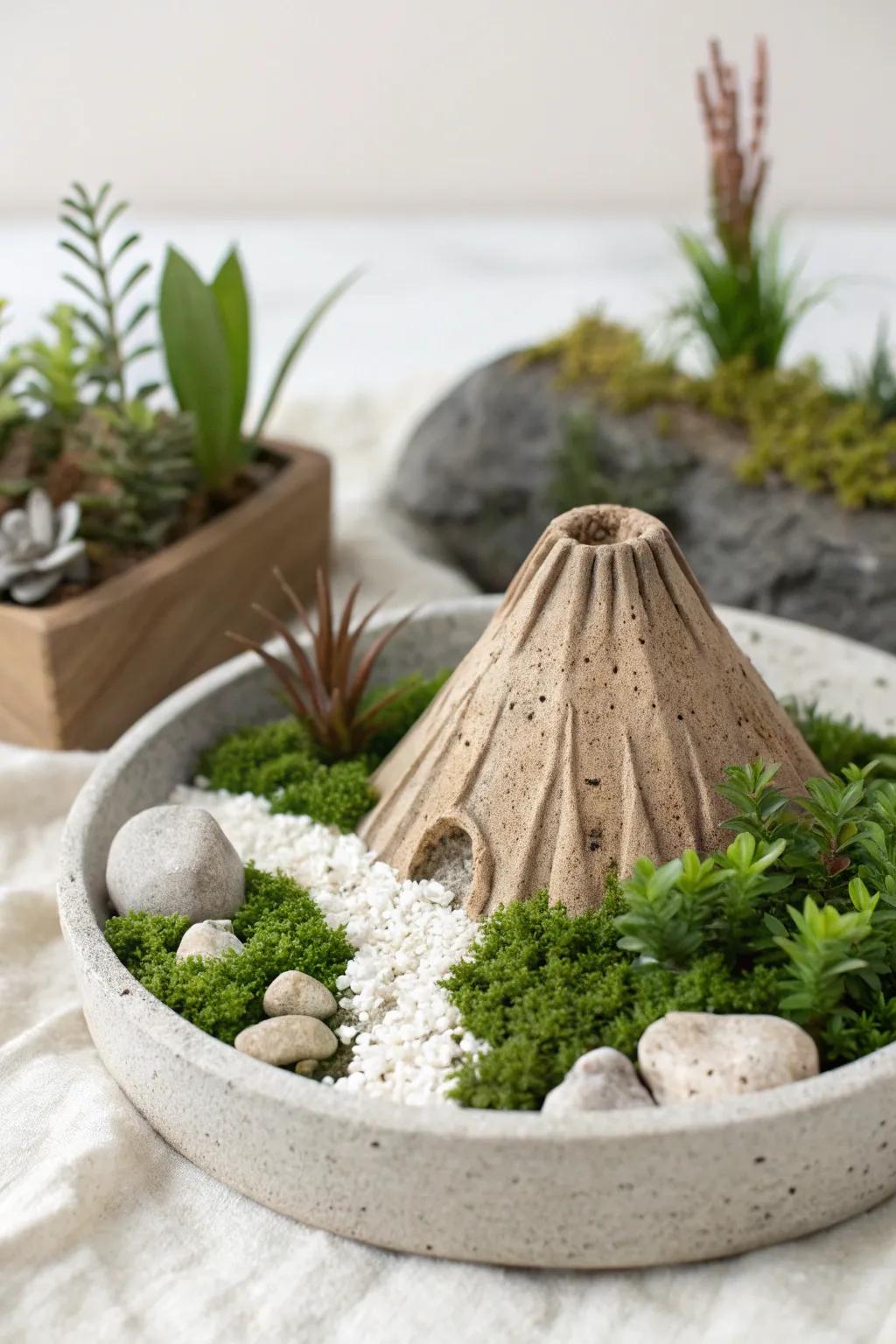 Construct a minuscule universe: unleash your inventive spirit with a tranquil miniature landscape.