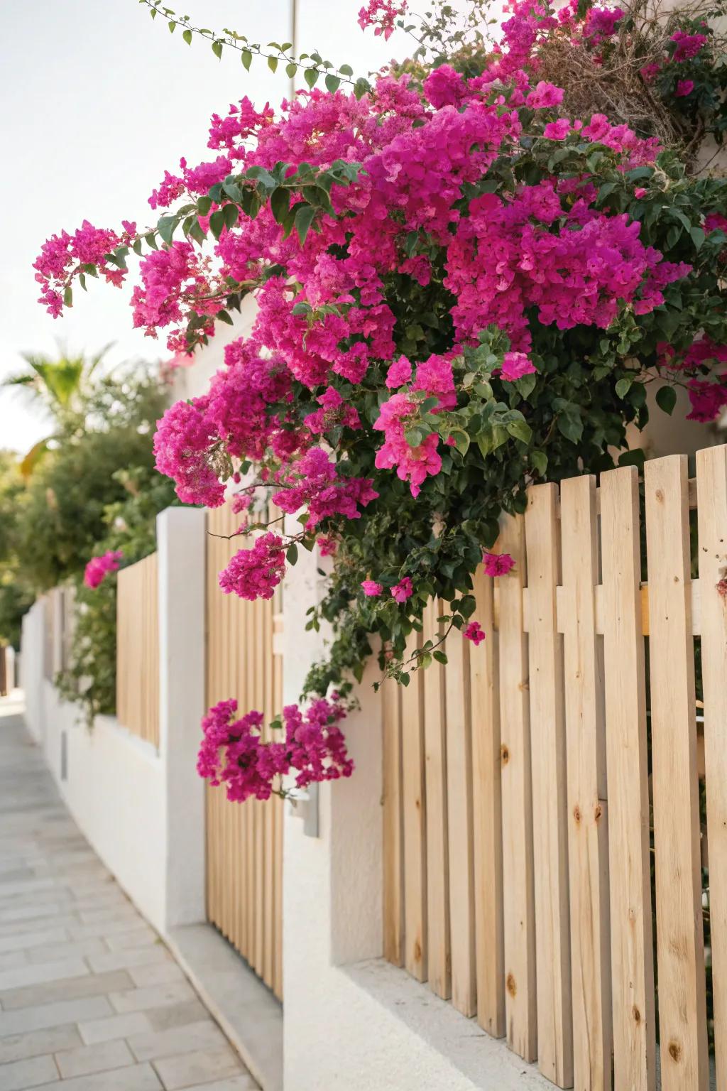 Convert your boundary with the vibrant hues of crape myrtle, where simplicity meets innate elegance.