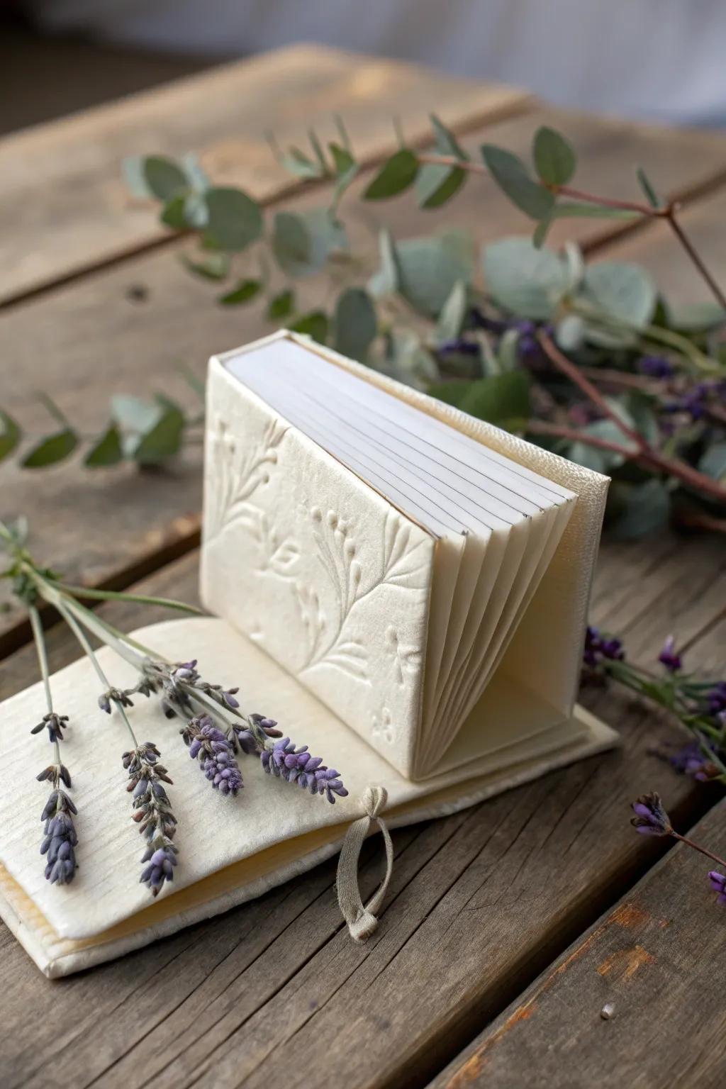 Capture the essence of your garden in your hand with this delightful mini garden log.