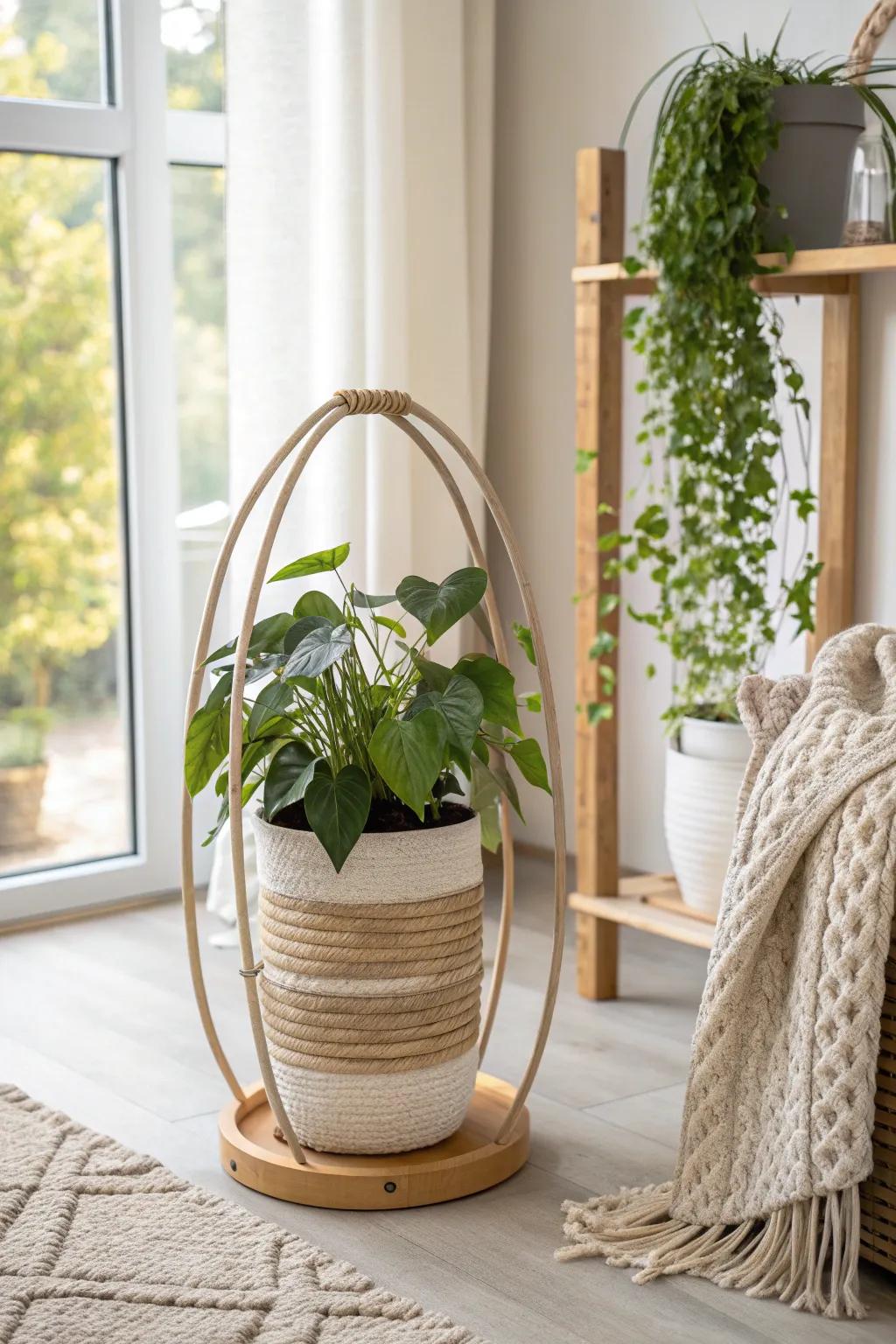 Elevate her ambiance with a distinct flora receptacle that amalgamates artistry with sustainability.