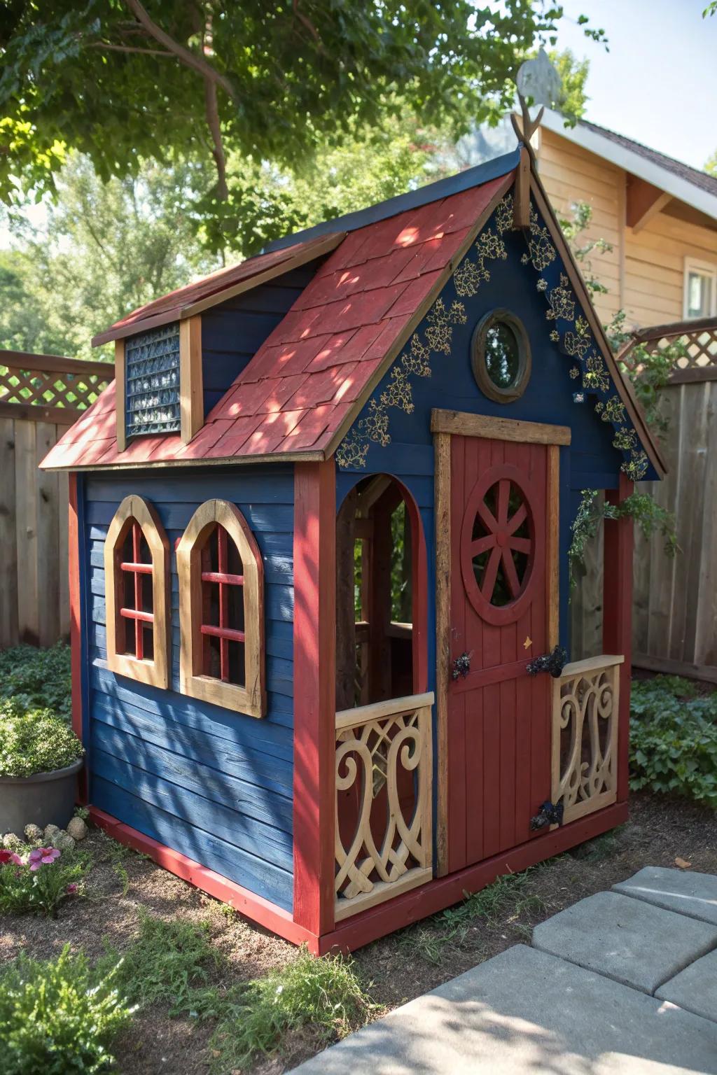 Transmute pallets into a vibrant playhouse and permit ingenuity to spearhead the escapade!