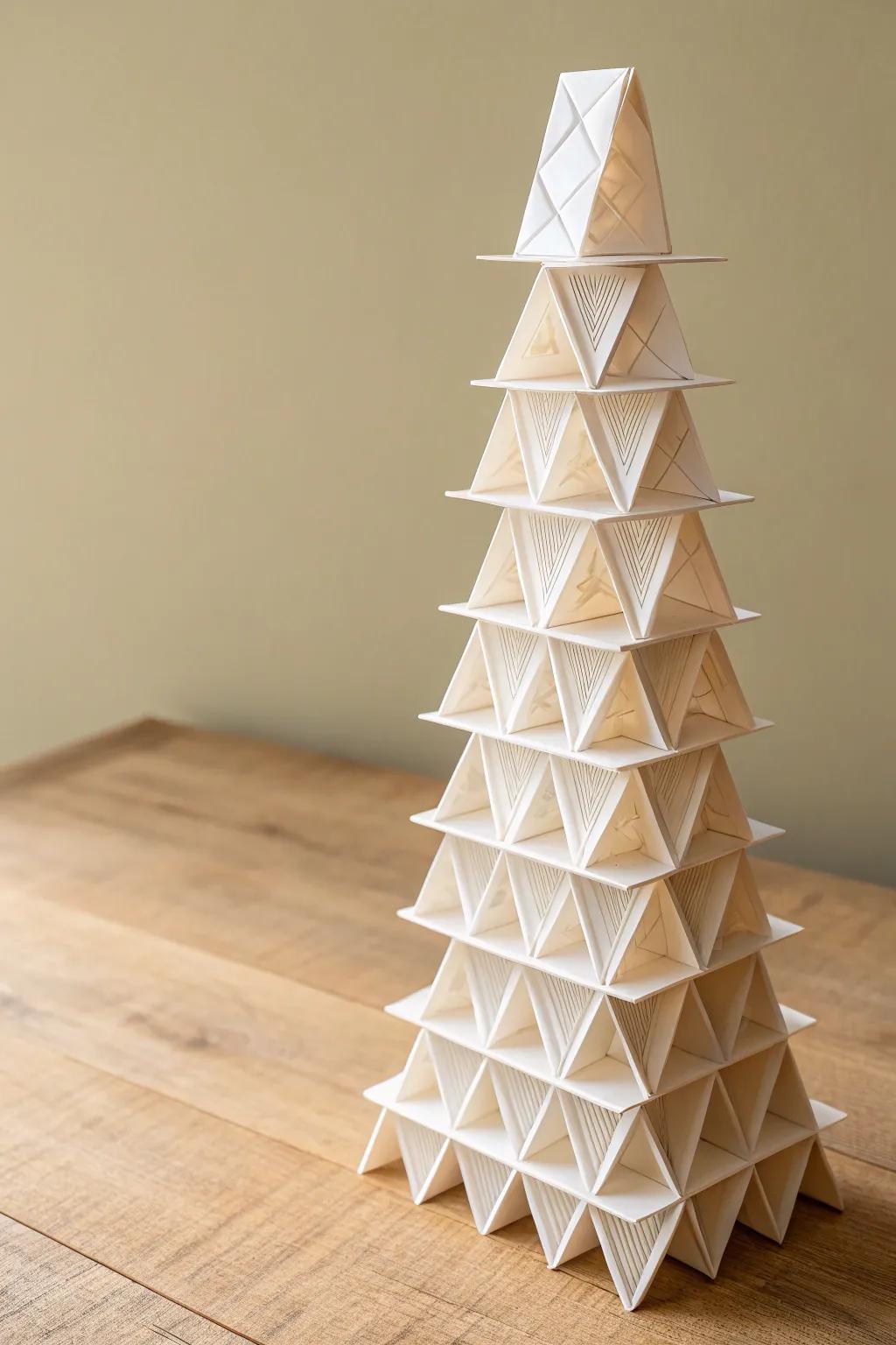 Discover poise with a perfectly symmetrical tower, where each fold reflects craftsmanship and taste.