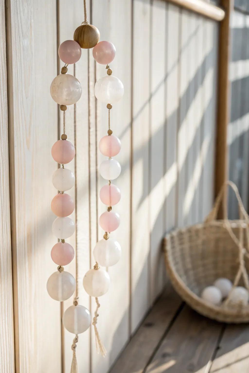 Embrace serenity with this minimalist windchime, embodying a fusion of simplicity and artistic expression.