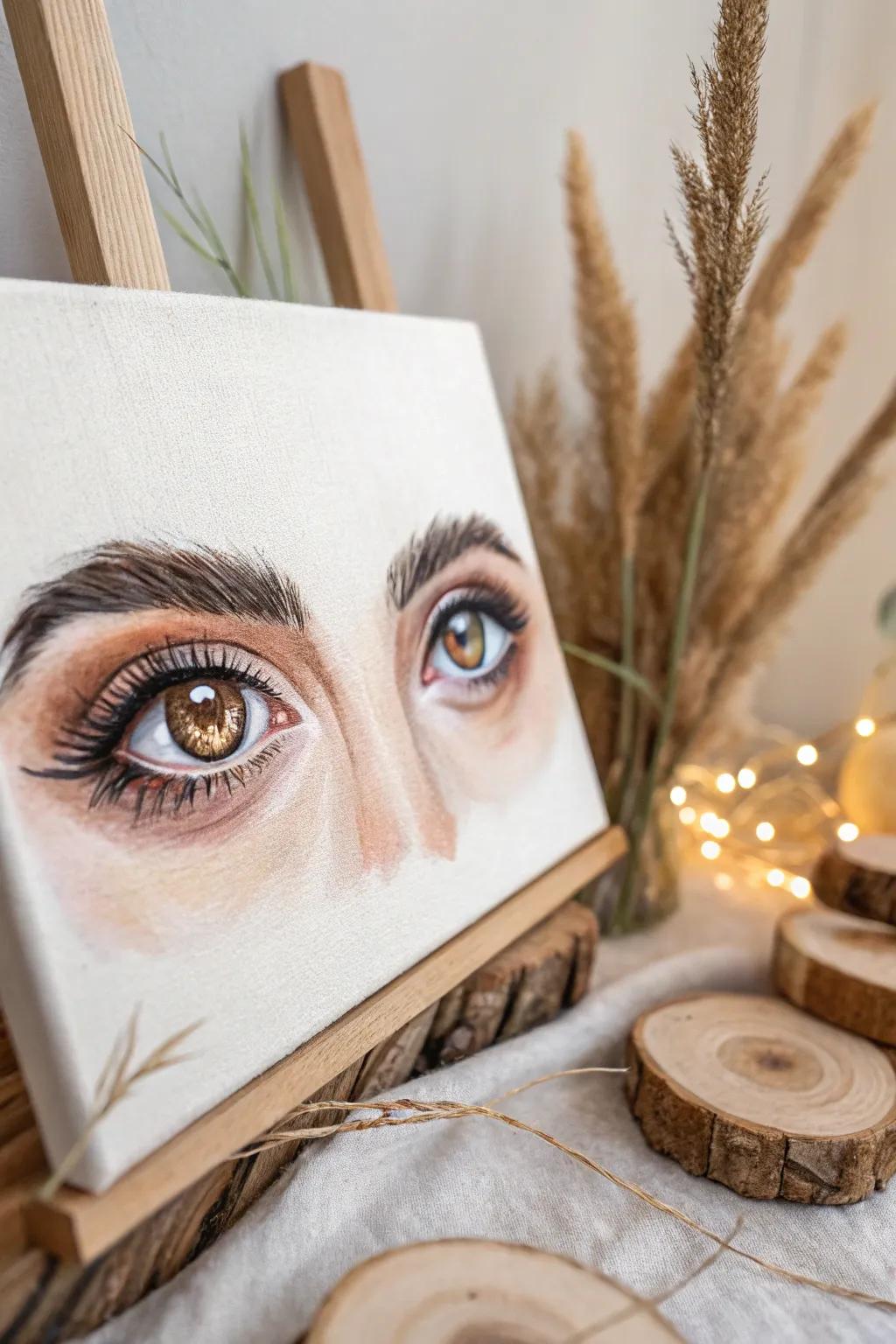 Unearth the soul via the art of close-up portraiture. Every stroke narrates a story.
