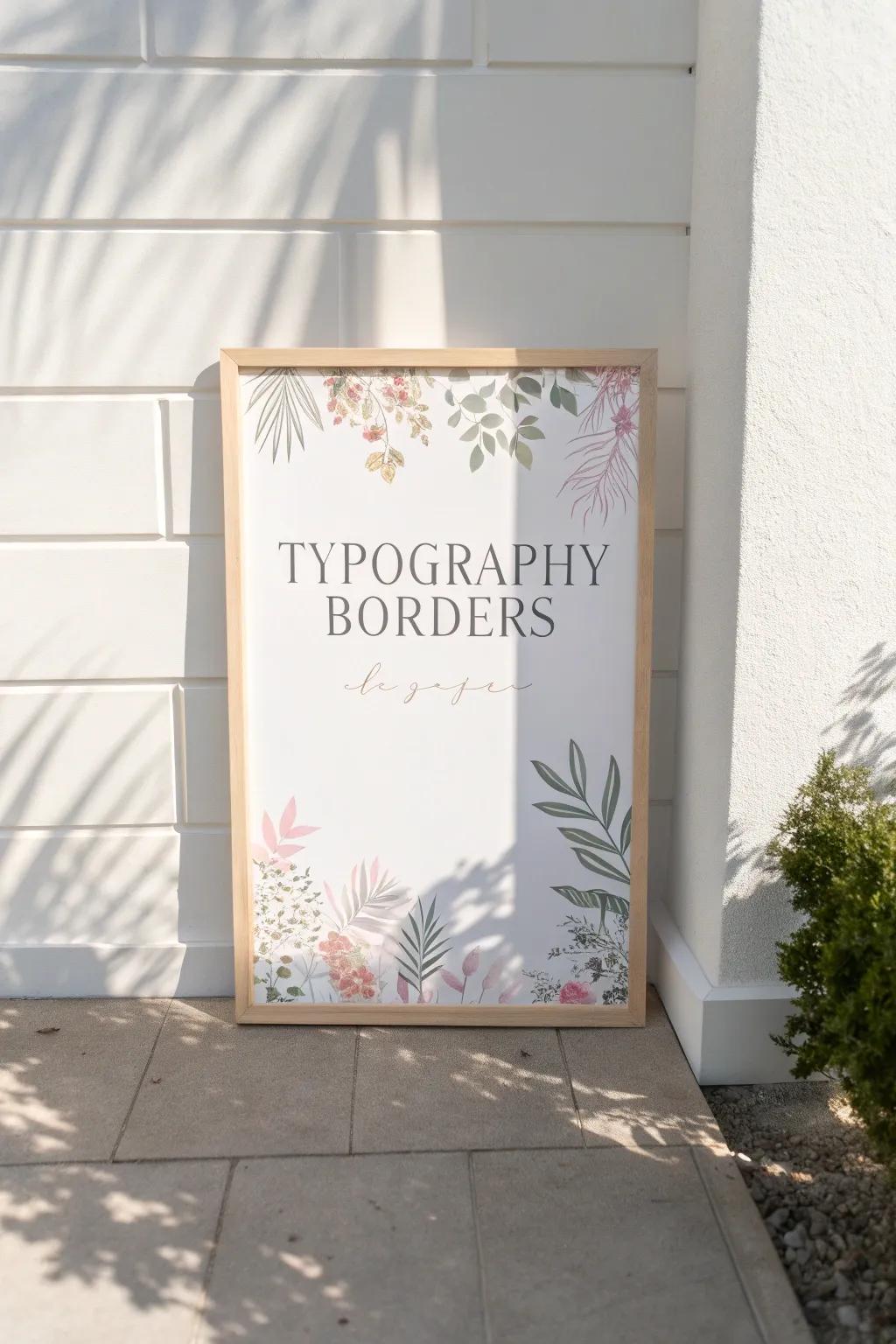Accentuate your location with tailored elegance: Explore the artistry of individualized lettering edges.