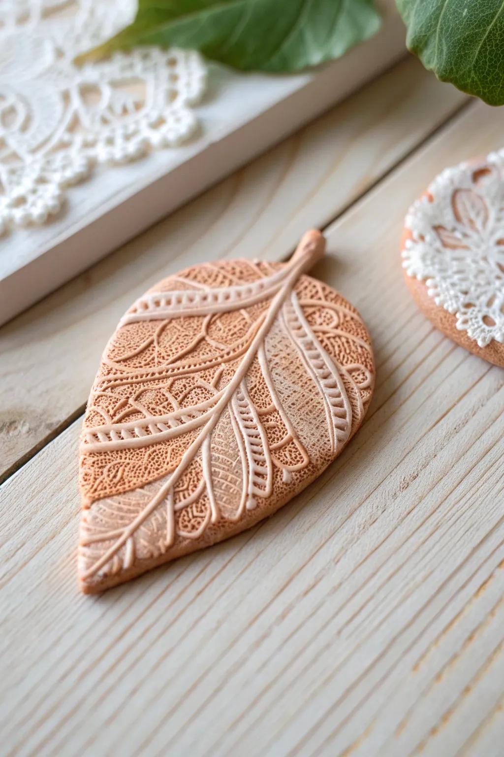 Introduce a hint of intrinsic splendor to your chiller with these charming embossed earthen fasteners!