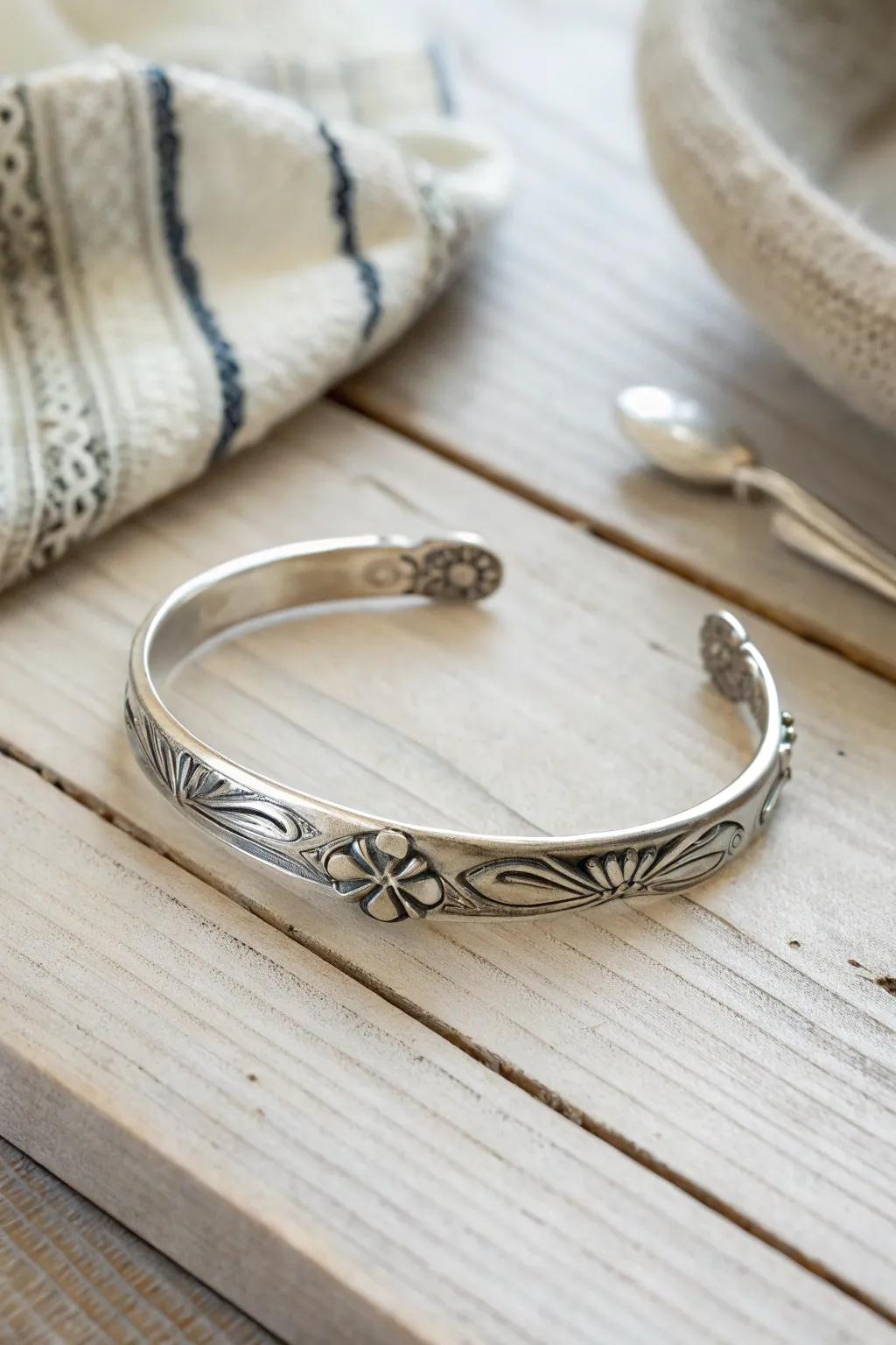 Transmute antiquated silverware into timeless trinket treasures.