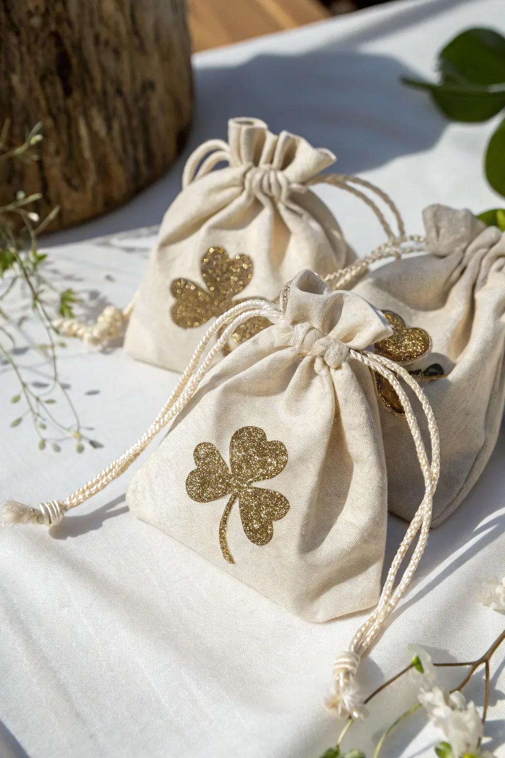 Stow your treasures with flair within these enchanting trefoil coin satchels! ✨🍀 #CraftedWithLove #BohoMinimalism
