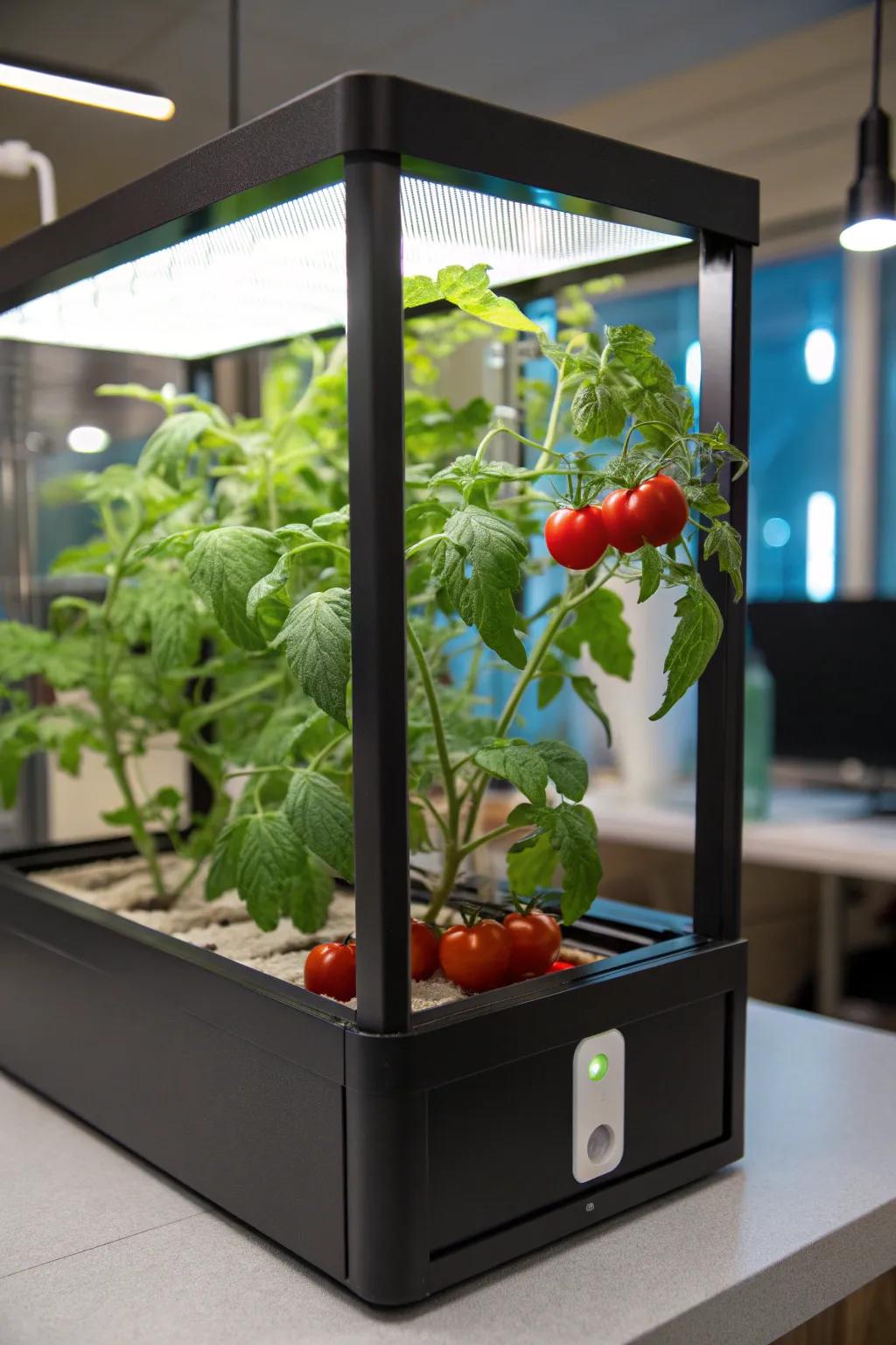 Cultivate innovation: Elevate your secret gardening with a hydroponic masterpiece.