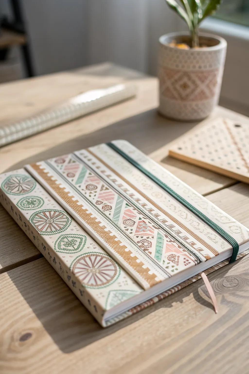 Transform your journal into a personalized masterpiece using straightforward, stunning adhesive artwork designs!