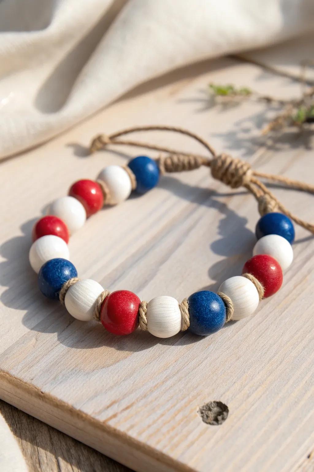 Embrace rustic sophistication with patriotic wooden wonders this 4th of July.