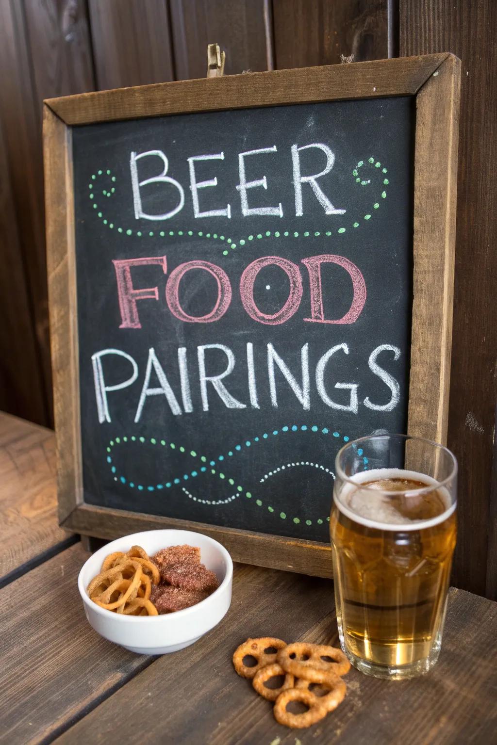 Discover the perfect pairing: Elevate your taste with these beer and food combinations!