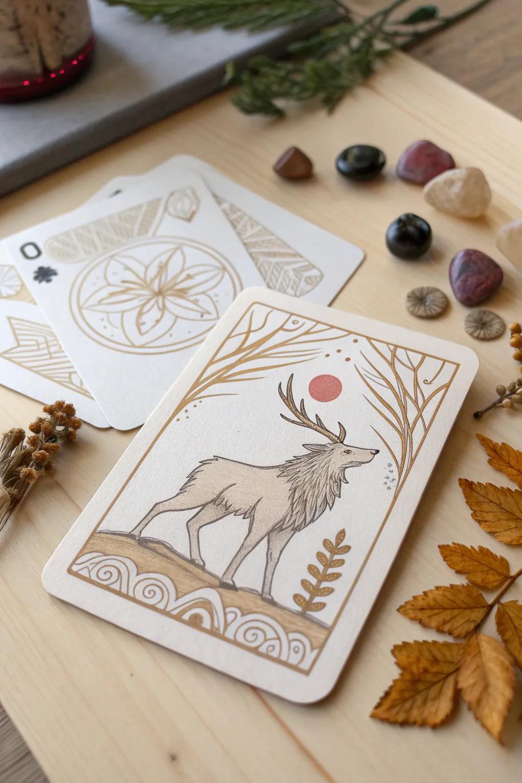 Enchant your game with the beauty of simplicity - a mythical creature brought to life through minimalist design.
