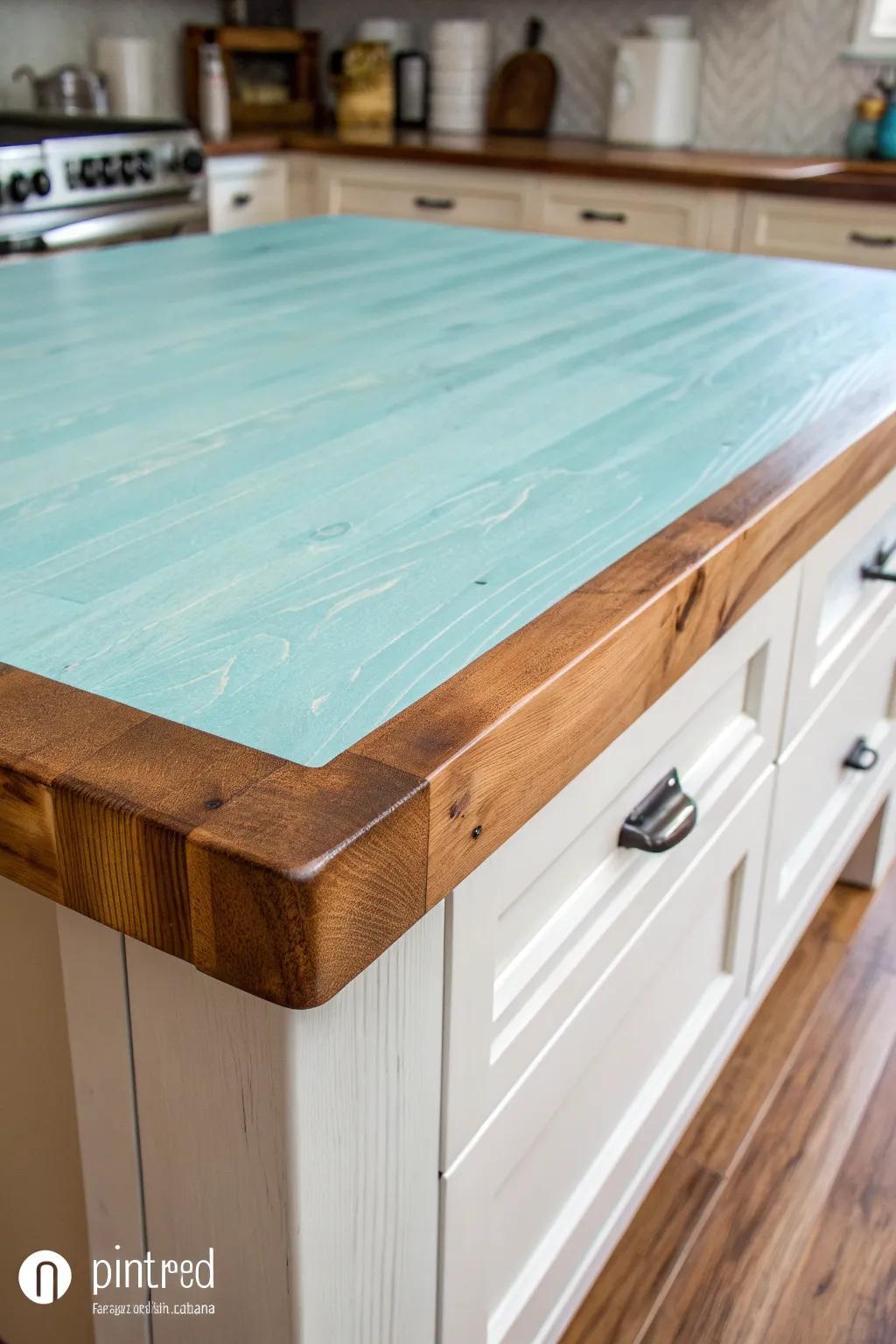 Elevate your culinary space with a caress of subtle tone refinement. Uncover the charm of a subtle tone-tinted butcher block.