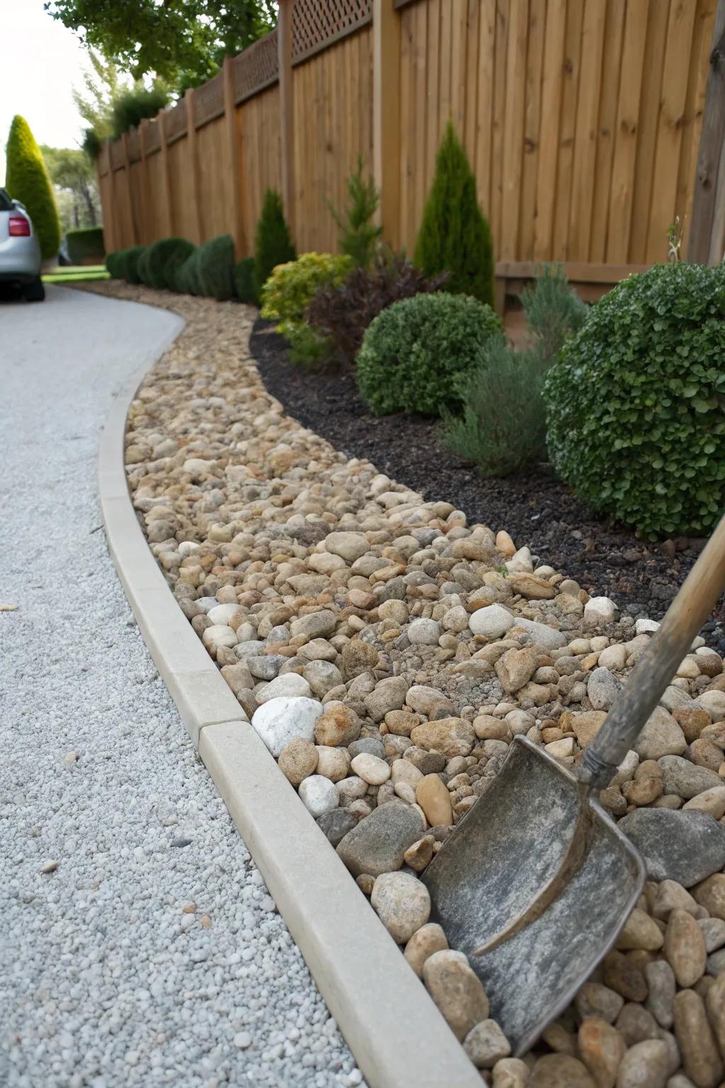 Transform your domicile with a DIY gravel driveway: uncomplicated, stylish, and economical.