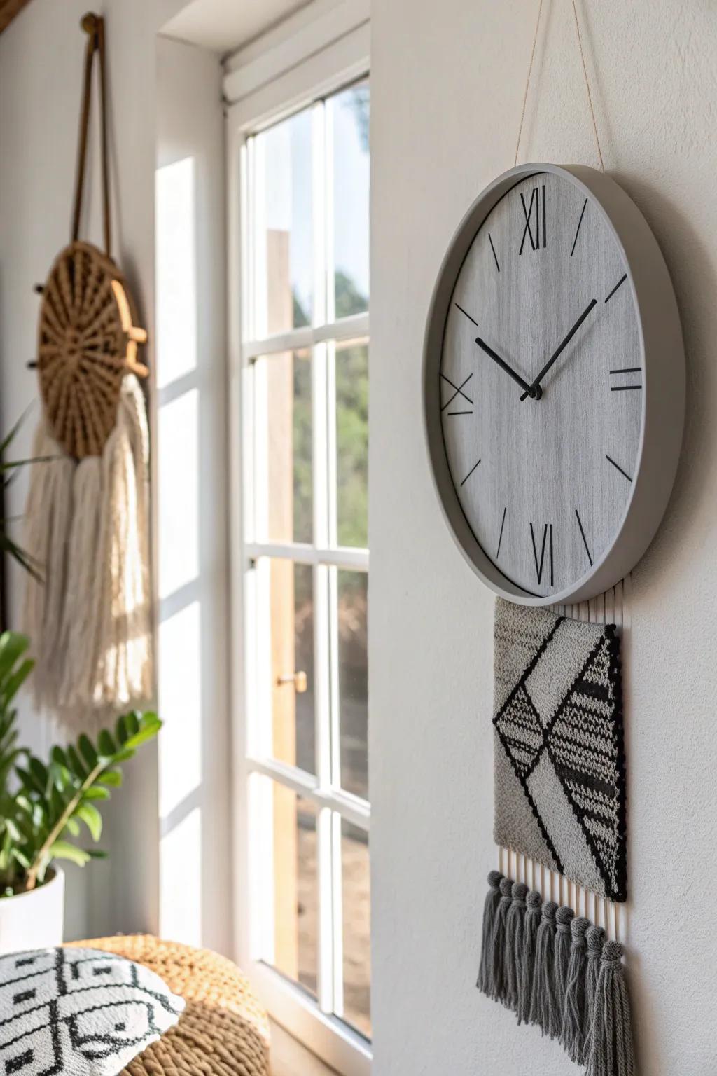 Uncover the elegance of monochrome through this minimalist timepiece design.