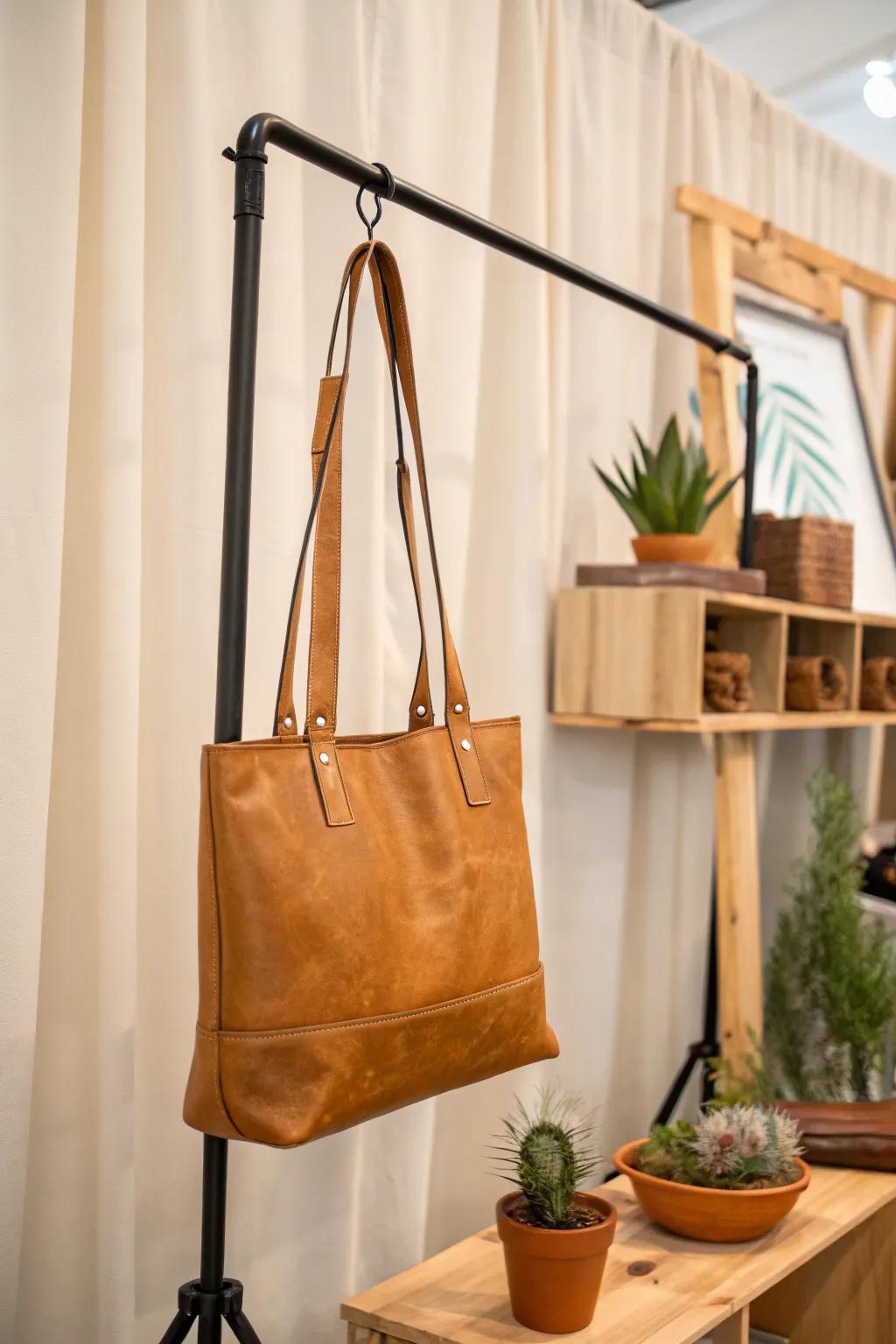 Elevate your craft fair display with floating elegance – where simplicity meets sophistication.