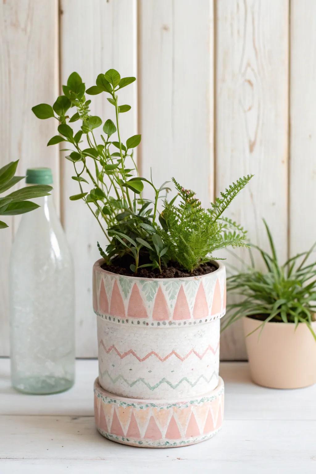 Transform everyday waste into whimsical wonders with these bespoke reclaimed flask greenhouses!